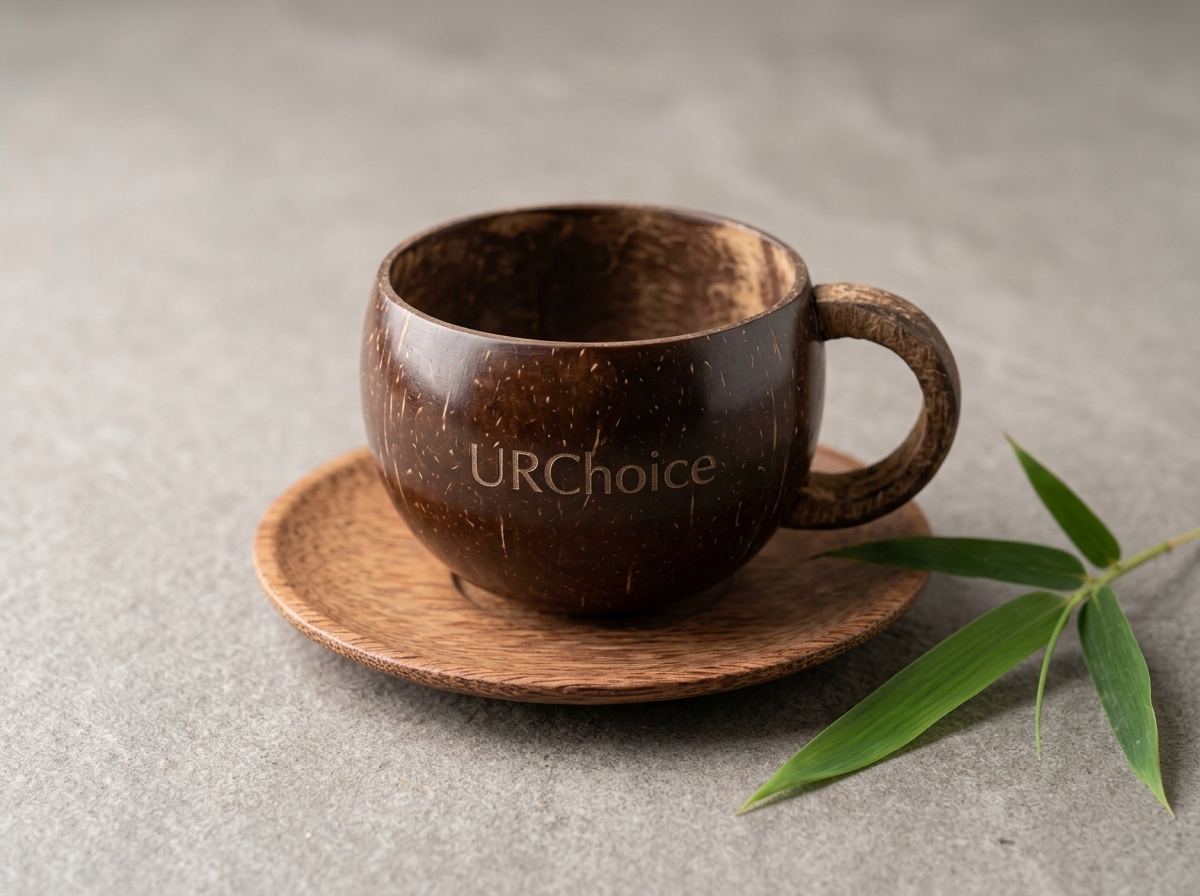 Eco-friendly bamboo and coconut shell workspace gifts in Kochi